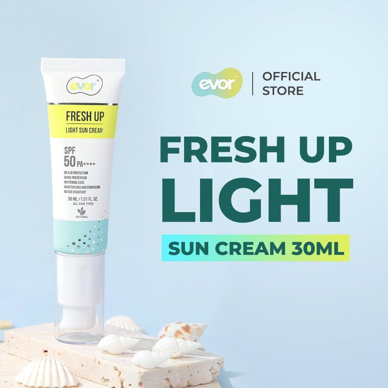 Everyday Beauty Care Fresh Up Light Sun Cream - Kem chống nắng dưỡng da nâng tone 3in1