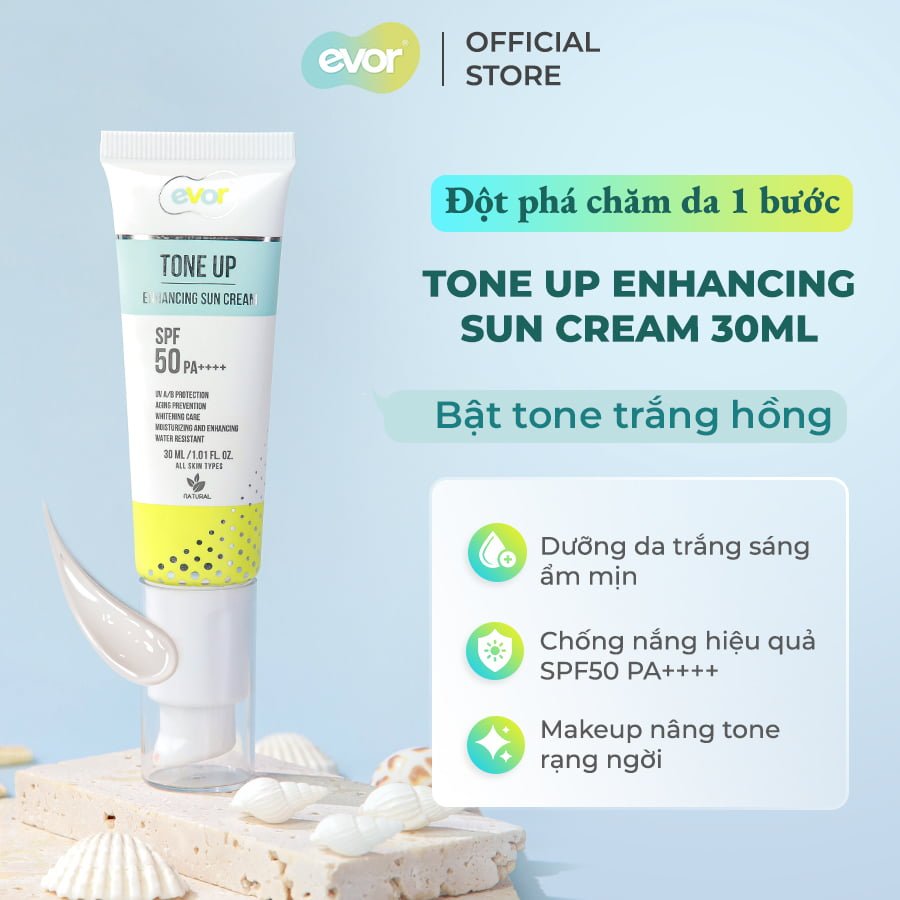 Everyday Beauty Care Tone Up Enhancing Sun Cream- Kem chống nắng dưỡng da và làm đẹp 3in1