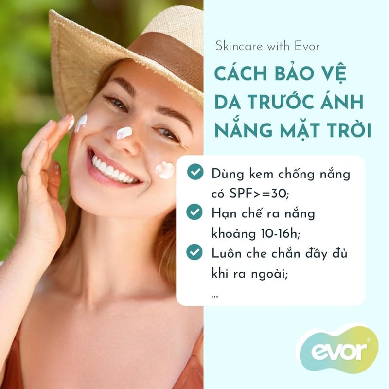 LÀM THẾ NÀO ĐỂ BẢO VỆ LÀN DA TRƯỚC ÁNH NẮNG?