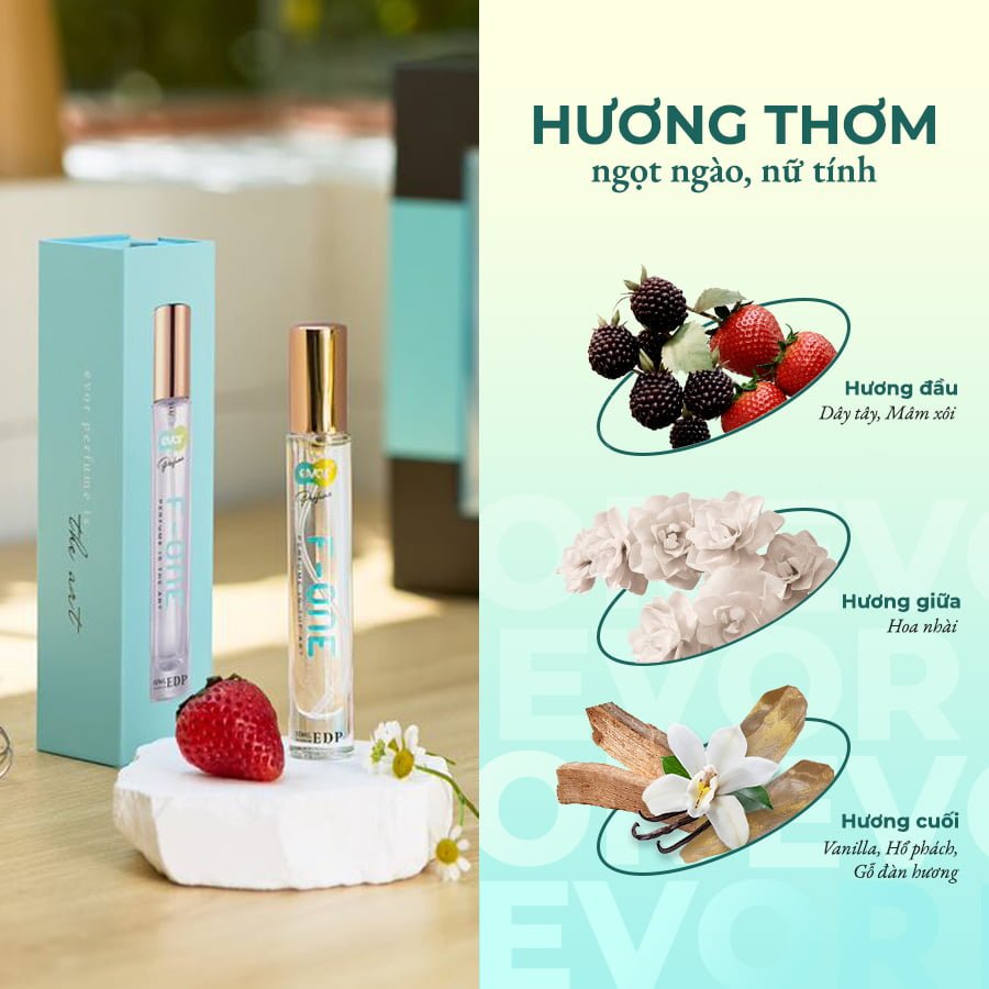 F-One Baked Berry Pie Bánh dâu ra lò 10ml nước hoa evor momento